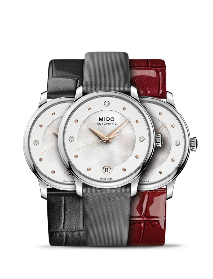 Mido Swiss automatic watch Baroncelli LadyDayNight M039.207.16.106.00 Montage