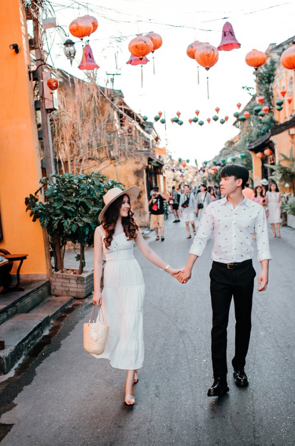 4.Ảnh cưới ở Đà Nẵng của cặp nên duyên nhờ bạn thân