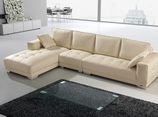 Với những ai yêu thích sự trẻ trung, hiện đại thường sẽ chọn sofa bằng nỉ.