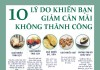 10 lý do khiến bạn giảm cân mãi không thành công
