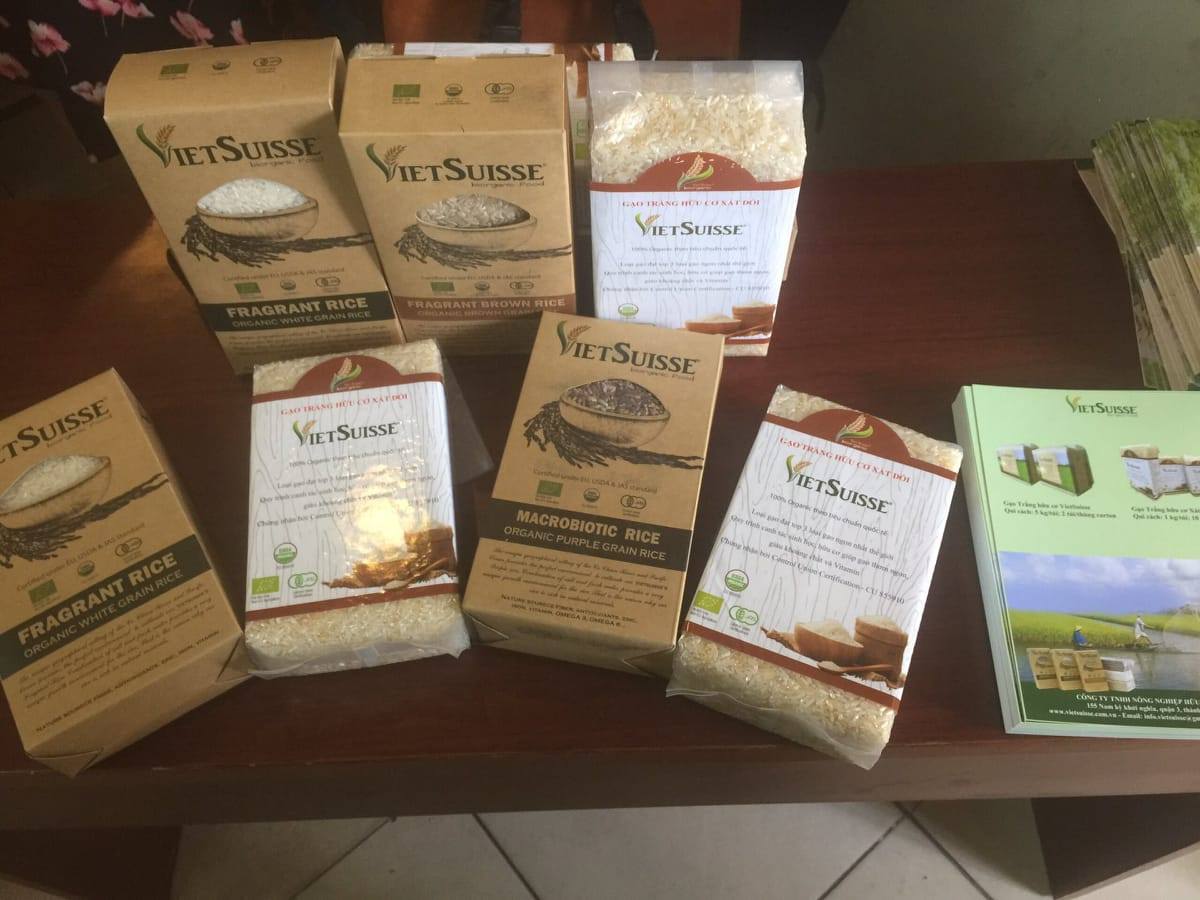 Thai giao -mẹ ăn hôm nay - con khỏe ngày mai -gạo hữu cơ