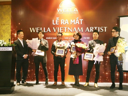 Wella Việt Nam ra mắt 5 nhà tạo mẫu tóc danh tiếng