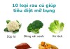 10 loại rau củ không thể thiếu trong thực đơn giảm cân