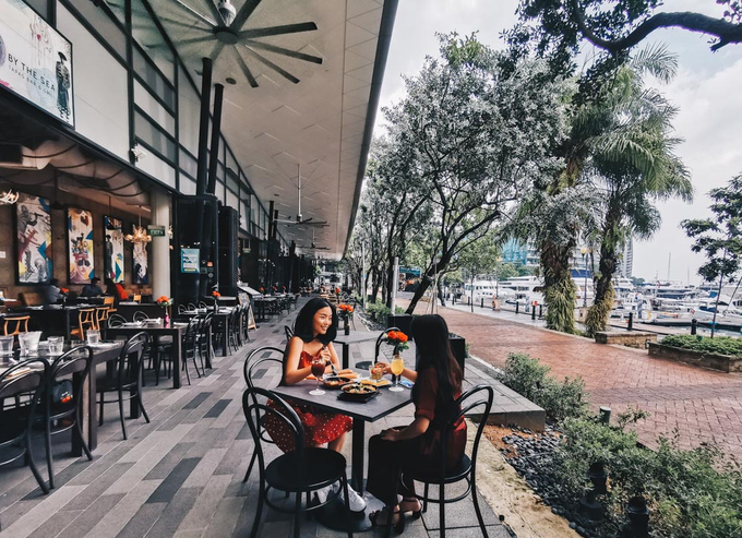 22.7 quán cà phê ngắm vịnh đẹp như mơ ở Singapore