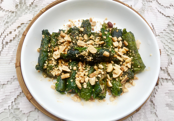 33.Bò lá lốt áp chảo