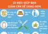 10 mẹo giúp bạn giảm cân dễ dàng hơn