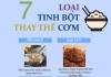 7 loại tinh bột nhanh no bụng mà không lo béo