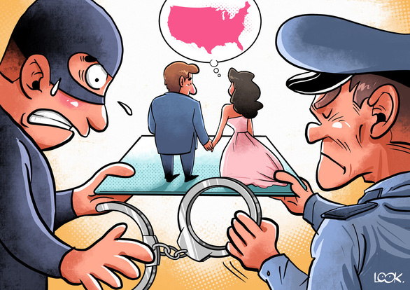 Người kết hôn giả có thể bị phạt tù, tước quốc tịch và bị trục xuất - Ảnh minh họa: LOOK