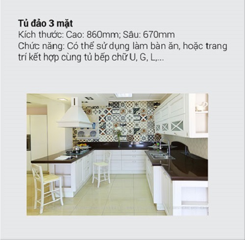 8.10 Kích thước tiêu chuẩn và chức năng chính của tủ bếp mà bạn muốn biết3