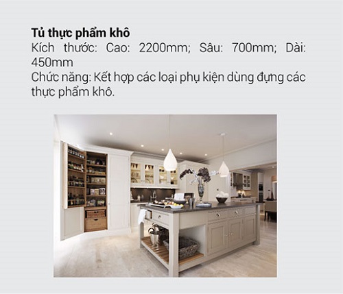 8.10 Kích thước tiêu chuẩn và chức năng chính của tủ bếp mà bạn muốn biết6