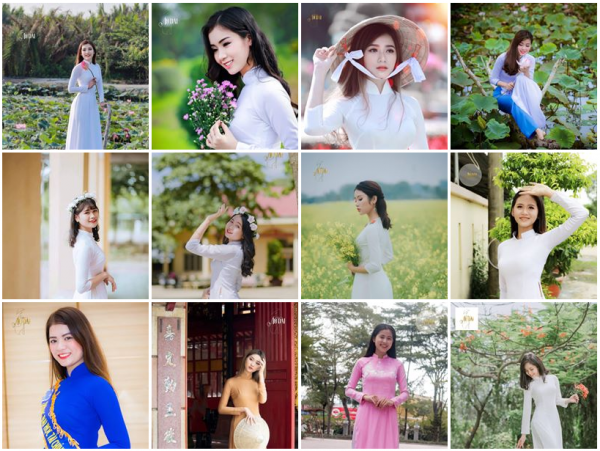 Miss Ao dai - Anh thi sinh du thi