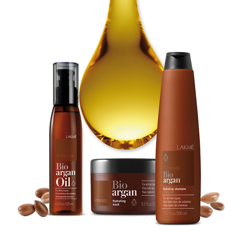 Tinh dầu Argan hữu cơ dưỡng tóc Lakme K.therapy Bio Argan Oil 