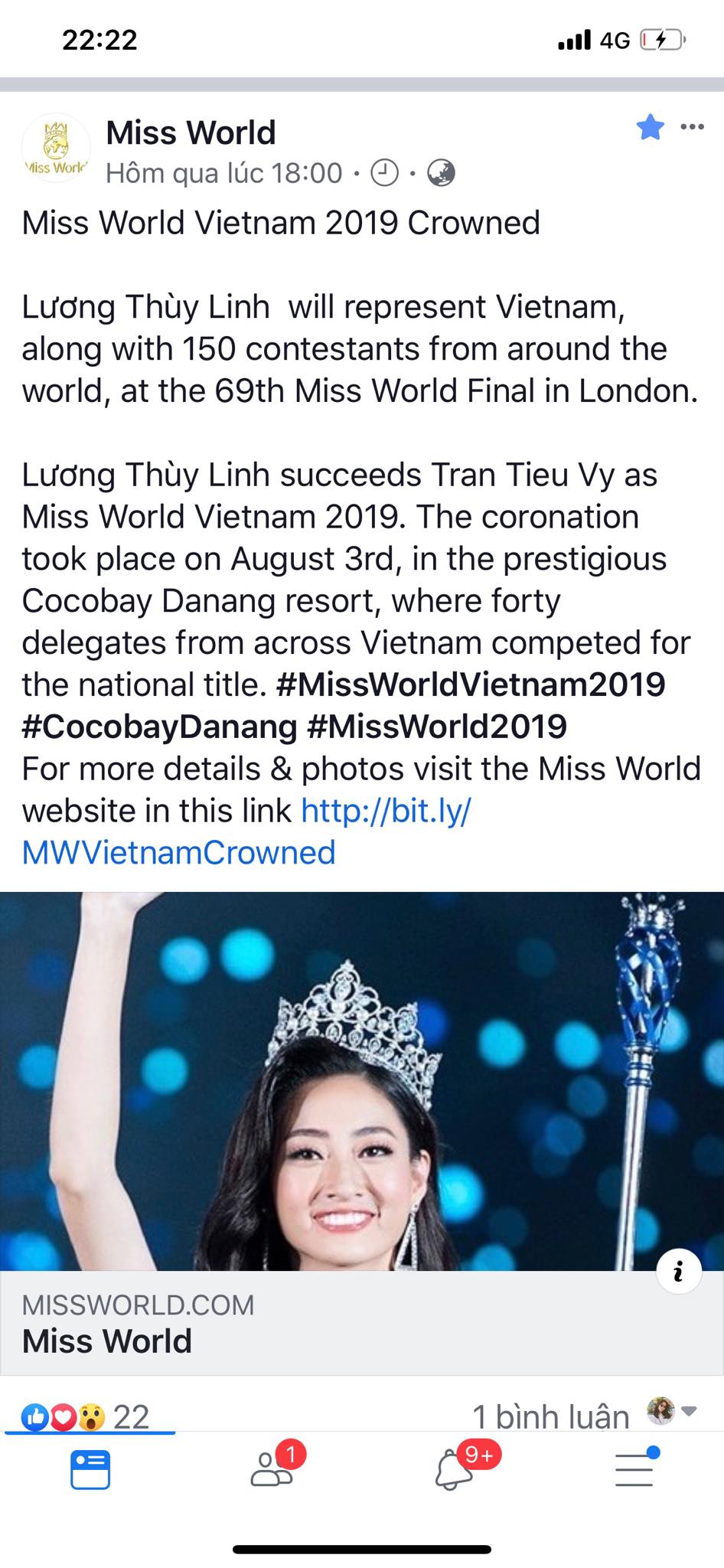 LUONG THUY LINH MISS WORLD (1)