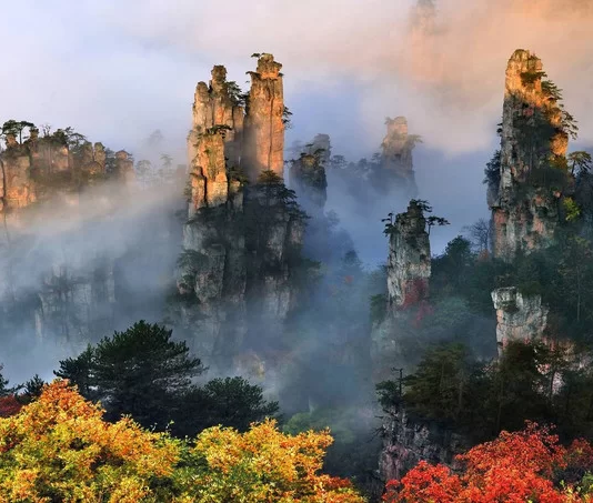 Phong cảnh thiên nhiên đẹp như tranh ở Trung Quốc