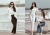 Cách tránh nhàm chán khi diện đồ trắng