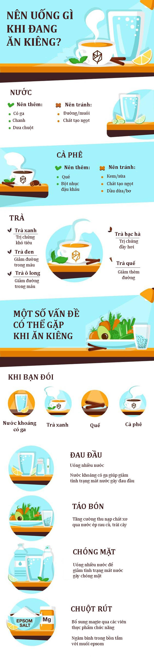 10. uống gì khi đang ăn kiêng