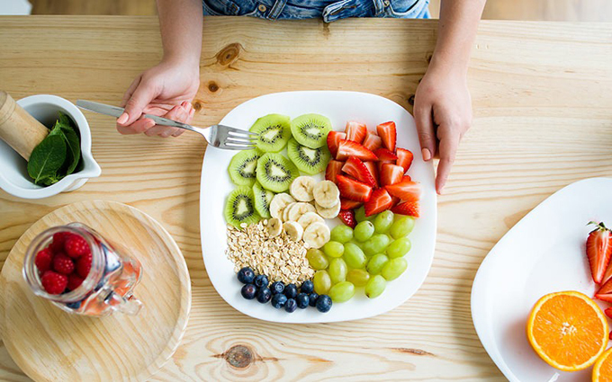 BTV làm đẹp ý thức hơn về việc tiêu thụ trái cây tươi sau 5 ngày áp dụng chế độ Fruitarian Diet. 