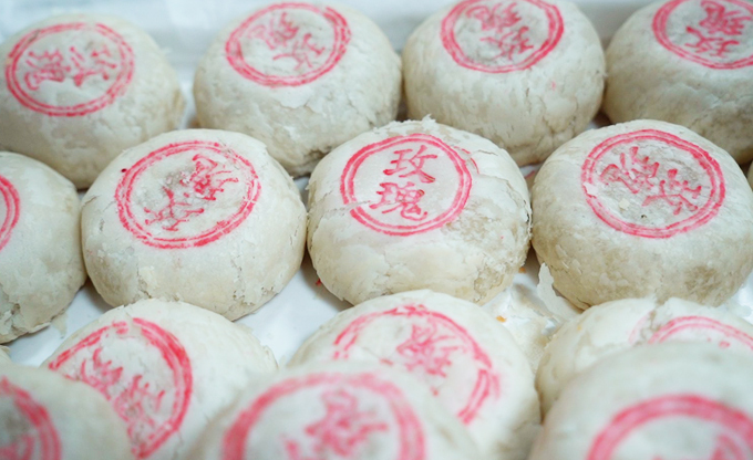 4.Bánh Trung thu trắng đặc sản Bắc Kinh