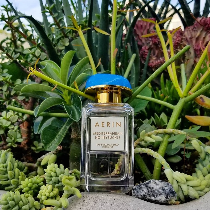 Aerin Mediterranean Honeysuckle được sáng chế dựa trên cảm hứng về kỳ nghỉ hè nơi bờ biển Địa Trung Hải với các nốt hương ngọt ngào từ bưởi, cảm bergamot, vỏ quýt… Sản phẩm có độ lưu hương và tỏa hương ở mức trung bình, phù hợp sử dụng hàng ngày.  Giá tham khảo: 4.300.000 đồng 