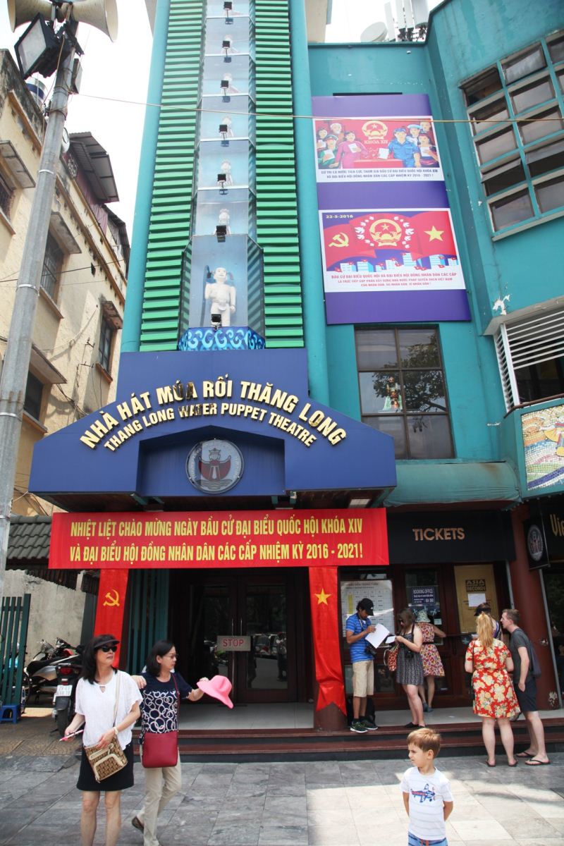 Nhà hát múa rối nước Thăng Long - một trong những điểm sẽ có quy định cấm hút thuốc.