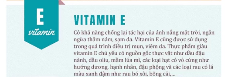8. vitamin tốt cho làn da4