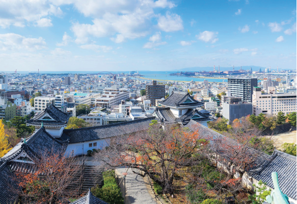 Osaka nhìn từ trên cao