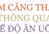 Chế độ ăn giúp hạn chế stress