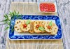Củ sen kẹp thịt chiên giòn