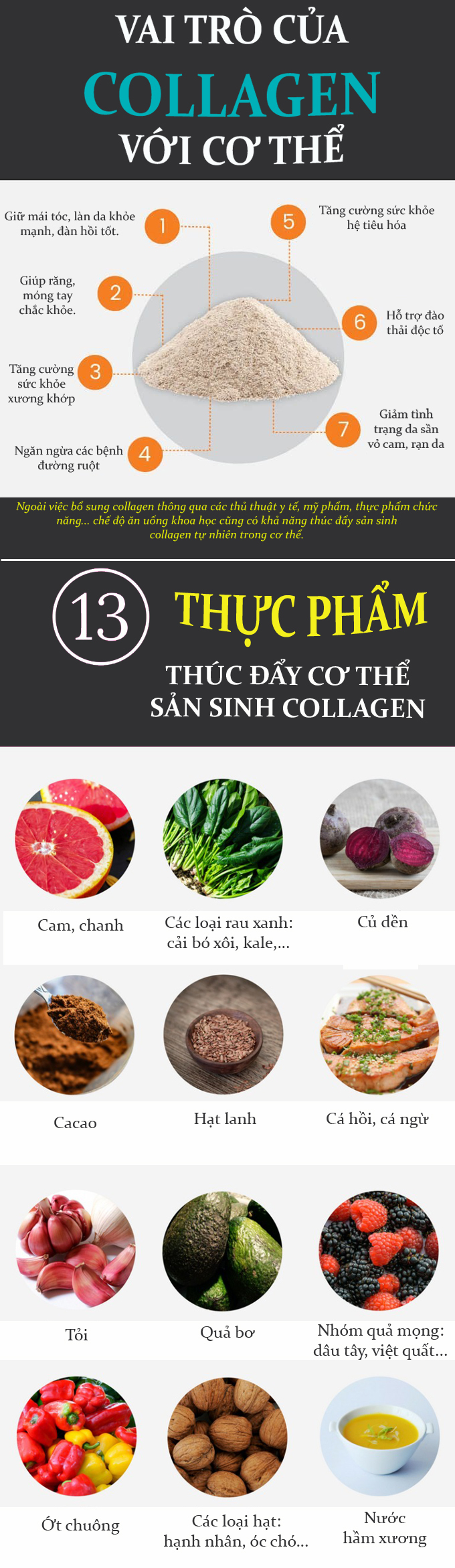 6. 7 lý do bạn nên bổ sung collagen cho cơ thể