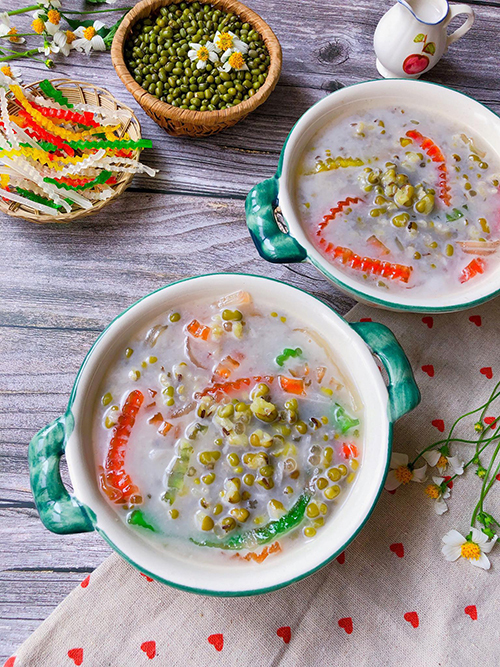 Chè đậu xanh cốt dừa