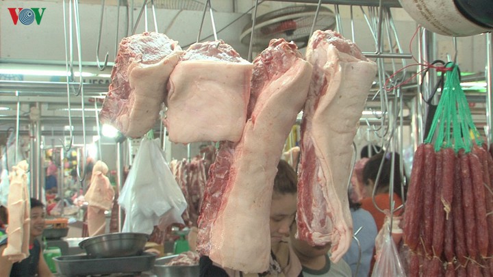 Giá thịt lợn đã chững và bắt đầu xu hướng giảm.