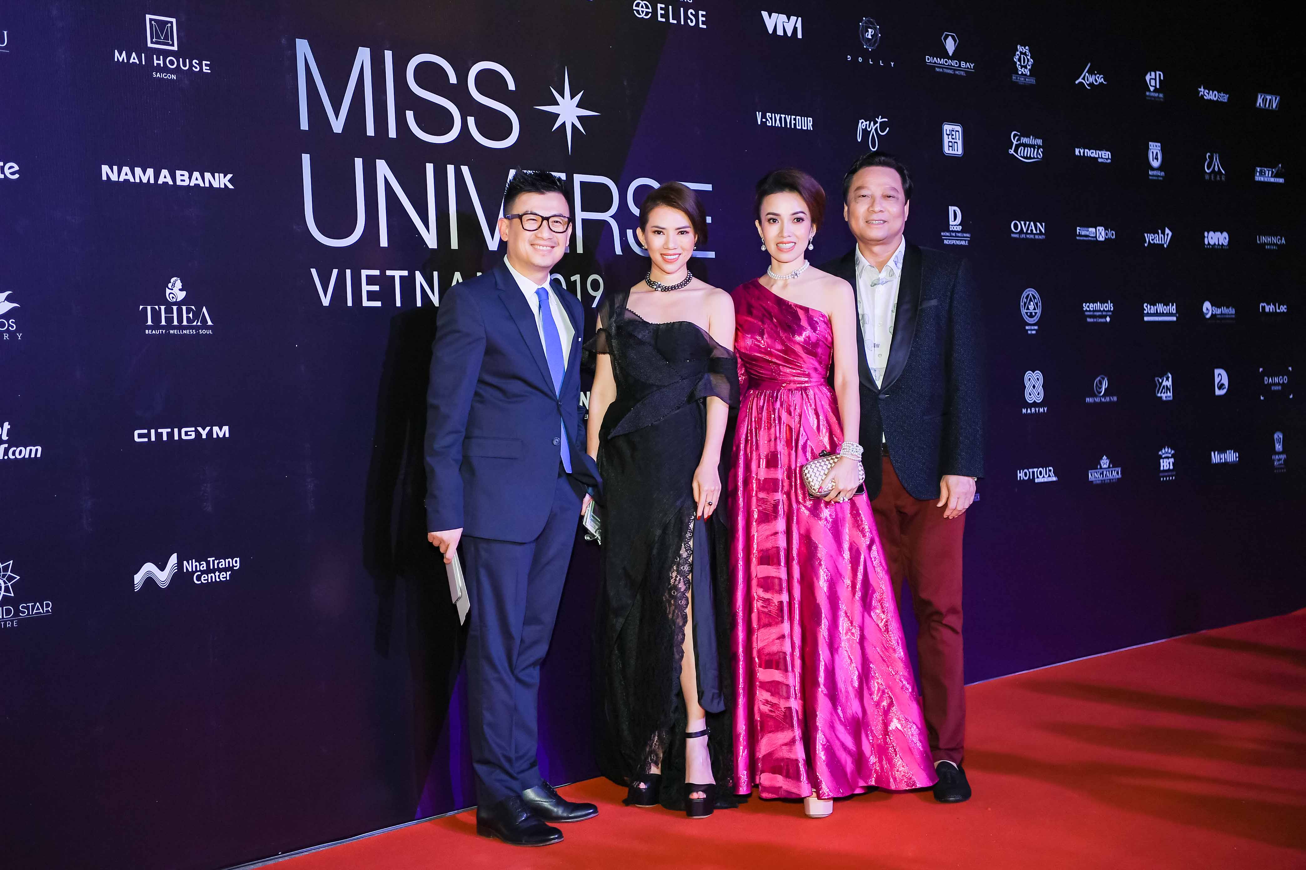 Dàn sao đổ bộ thảm đỏ Chung kết Hoa hậu Hoàn vũ Việt Nam 2019