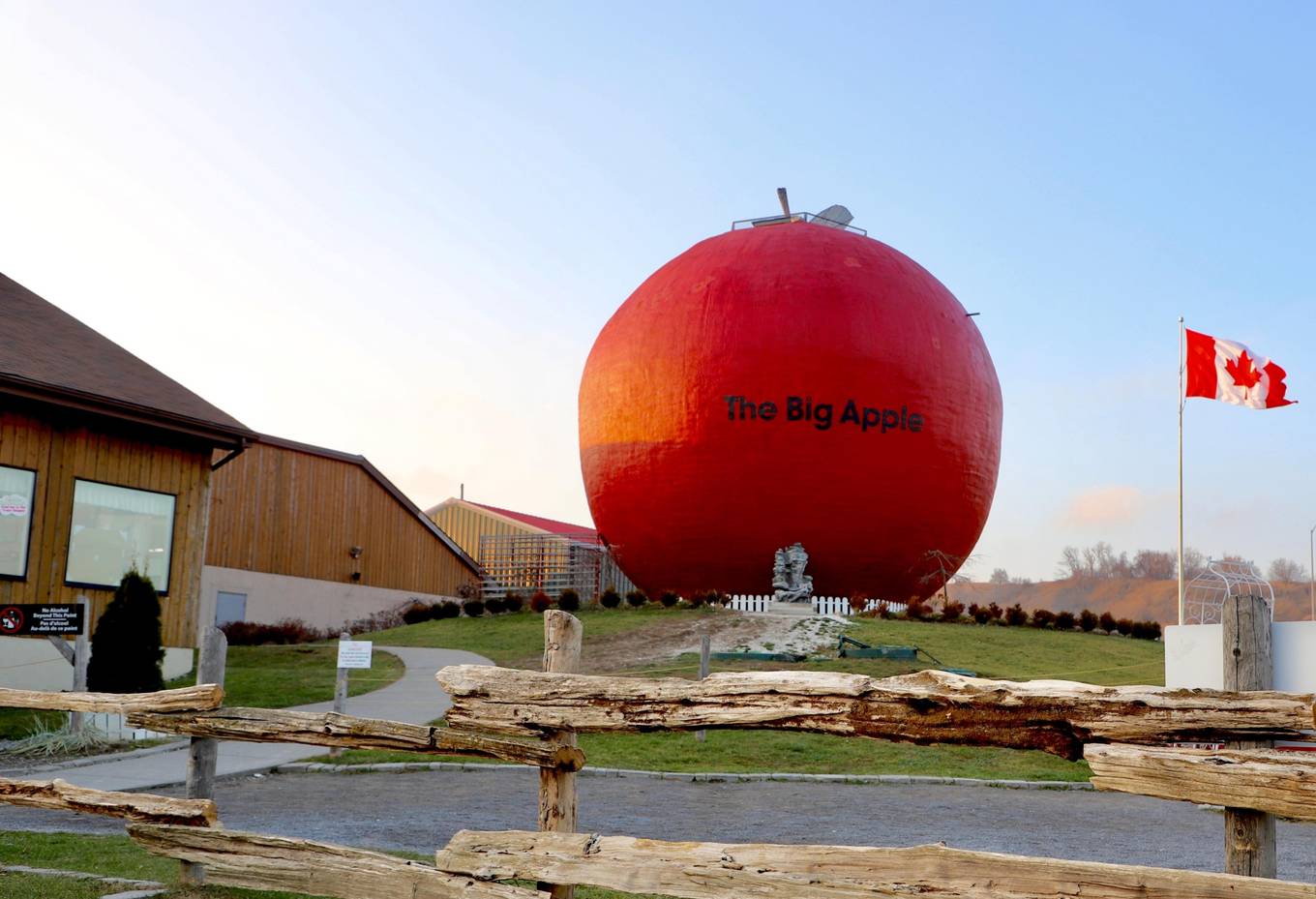 Tiệm bánh hình quả táo lớn nhất thế giới