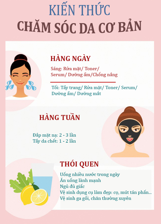 3.Nguyên tắc giúp da khỏe mạnh