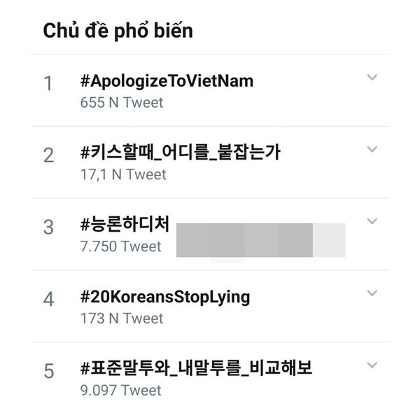 Hashtag #ApolozieToVietNam  đạt Top 1 từ khóa tìm kiếm