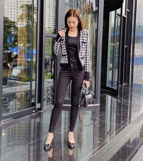 19.Phối blazer giao mùa như sao Việt9