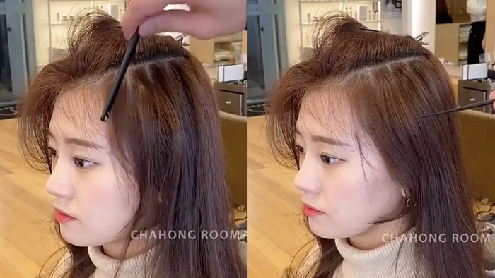 Hô biến mái tóc bết thành phồng bồng bềnh để nàng tỏa sáng lung linh bên chàng trong ngày Valentine5
