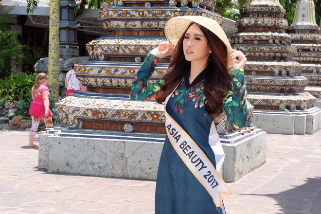 Nguyễn Đặng Tường Linh đạt giải cao nhất trong cuộc thi Miss Asia Beauty 2017