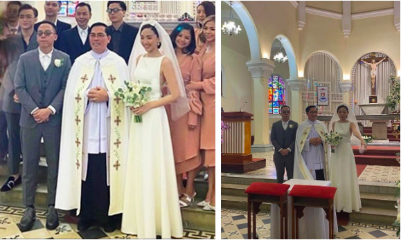 Những hình ảnh hiếm hoi trong đám cưới bí mật của Tóc Tiên