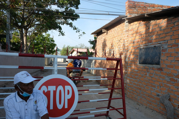 Thôn Văn Lâm 3, xã Phước Nam, huyện Thuận Nam, Ninh Thuận - nơi sinh sống của bệnh nhân số 61 bị cách ly - Ảnh: ĐÌNH CƯƠNG