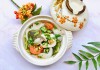 Canh chua cá lóc nấu rau rút và nấm