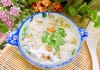Cháo mọc nấm bào ngư