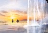 Hồ tắm khoáng nóng vô cực ở Iceland