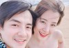 Đông Nhi diện bikini khi mang bầu