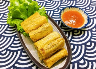 Nem rế tôm thịt