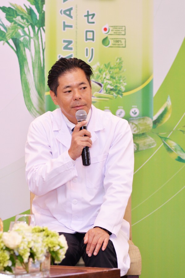 Chuyên gia dinh dưỡng Nhật Bản Yasumasa Hibi