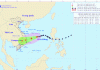 Bão số 10 đang có khuynh hướng đi chệch xuống phía nam