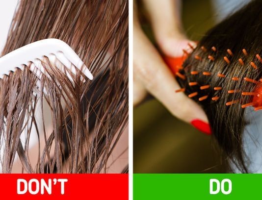 10 thói quen khiến tóc ngày càng mỏng