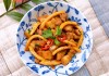 Ba chỉ kho cơm dừa non