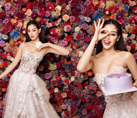 Hoa hậu Khánh Vân hoá thân thành nữ hoàng hoa, mừng sinh nhật tuổi 28